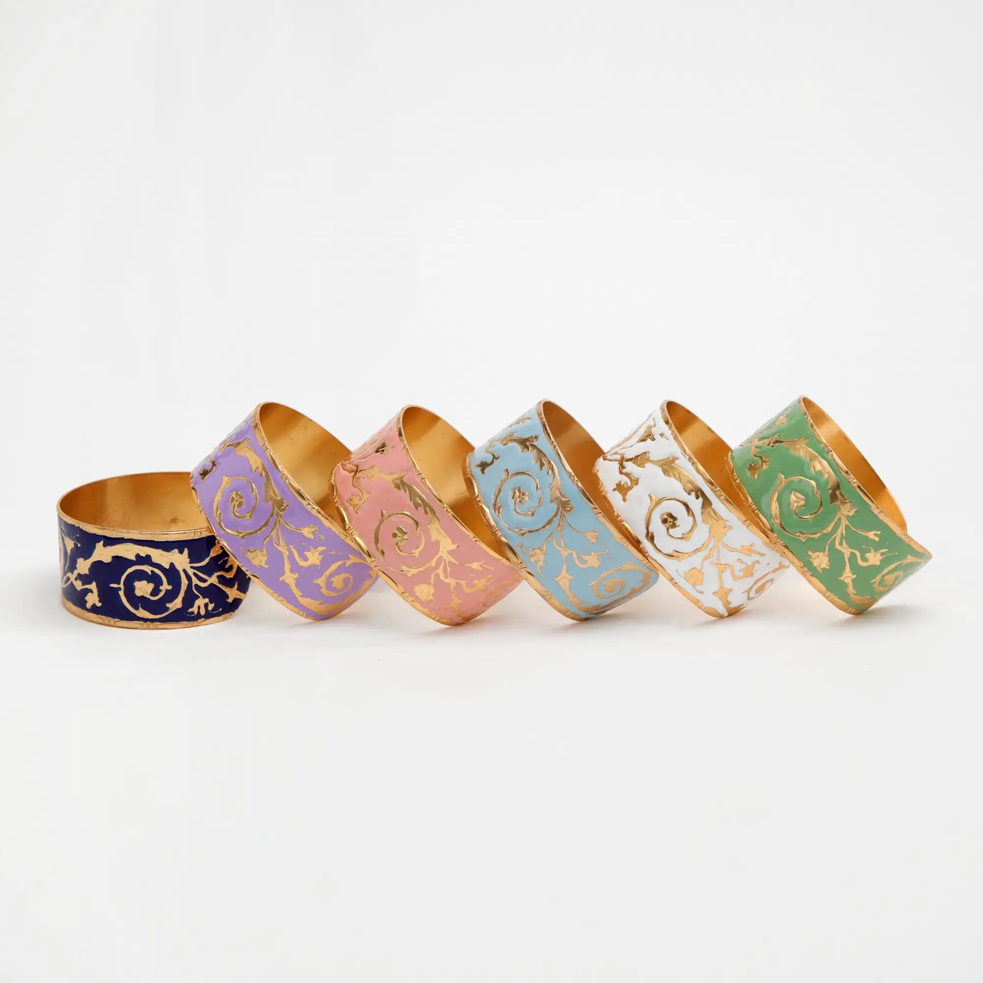 Colored Enamel Bracelet