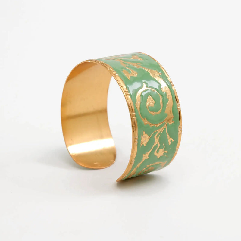 Colored Enamel Bracelet