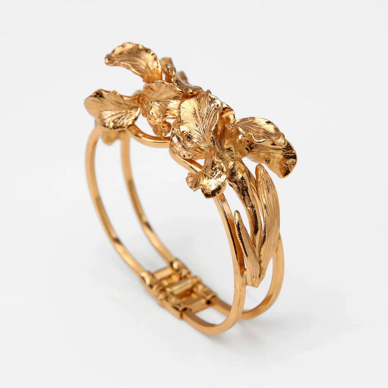 Gold Iris Bracelet