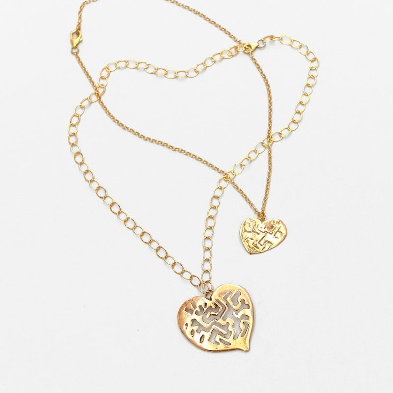 Large Labyrinth of Love Necklace