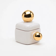 Gold Spheres Ring Box