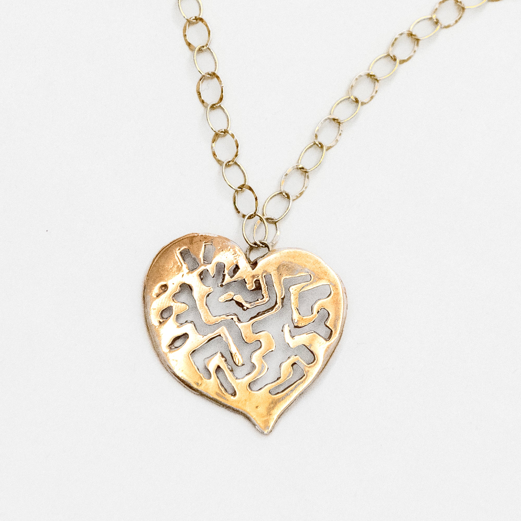 Large Labyrinth of Love Necklace